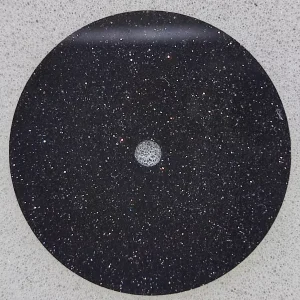 "La Galaxie" Cadran NH35 NH36 28.5mm, en pierre de sable malachite. 1